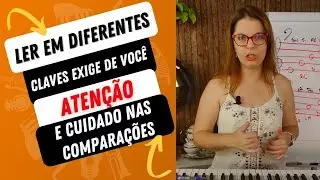 Algumas diferenças entre as claves musicais