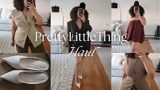 Pretty Little Thing Try-On Haul 😍 Is It Giving or Nah?