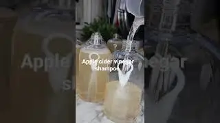 Apple cider vinegar shampoo