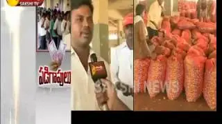 Currency Ban | Demonetisation Making Onion Farmers to Face Severe Problems in kurnool |Sakshi TV