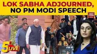 BJP vs. Congress Standoff In Parliament Leads To Adjournment: No PM Modi Speech In Lok Sabha Today