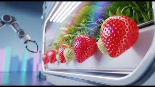 AI Futuristic Farm Ambience - Relaxing Music for Focus, Study & Deep Work