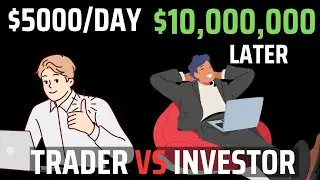 Trading vs Investing - Which is more PROFITABLE?