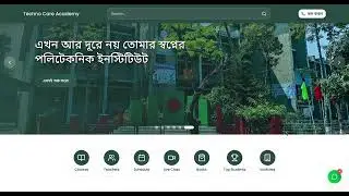 Full Functional Coaching Platform for Students 100% Custom Coded | Modern Education System 2025