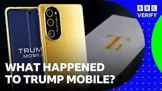 Trump Mobile promoted a 'Made in the USA' phone - but the details kept changing | BBC News