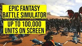 Epic Fantasy Battle Simulator Gameplay | Summon a DEMON LORD