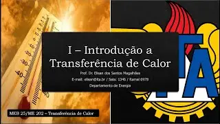 Introdução a Transferência de Calor - Radiação, Mecânismos Combinados e 1ª Lei da Termo (III/III)