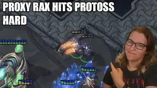 Proxy Rax Throws This Protoss Off Hard
