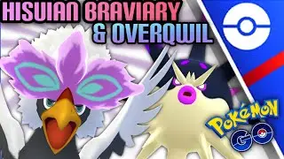 World's First Hisuian Braviary in Great GO Battle League for Pokemon GO // Overqwil & Hisuian Cup