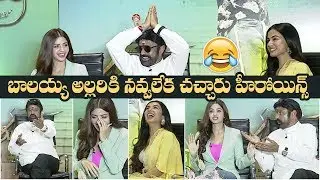 Balakrishna Making Hilarious Fun With Vedhika and Sonal Chauhan | Ruler | Manastars
