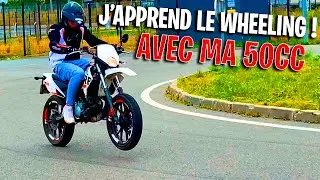 J&rsquo;APPRENDS &Agrave; LEVER MA MOTO ! (&Eacute;quilibre direct)