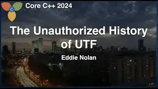 The Unauthorized History of UTF :: Eddie Nolan