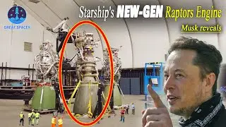 Илон Маск представил новый двигатель Raptor от SpaceX Starship, который полностью меняет все.