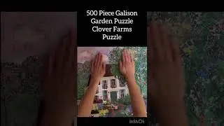 500 piece Galison puzzle #galison #puzzlewithmom #timelapse #galisonpuzzle