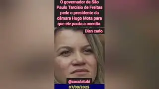 Tarc&iacute;sio pede Hugo Mota para a anestia parte 2