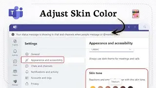 How to change skin tone in Microsoft Teams (Theme Control)