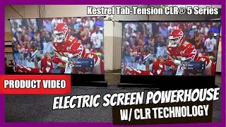 Проекционный экран Elite Screens Kestrel Tab-Tension CLR&reg; 5 Series | Электрический проекционный э...
