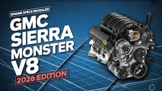 GM has just unveiled its all new small block V8 engine for the 2026 GMC Sierra 1500
