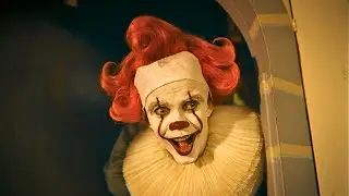 The Dancing Clown Show Scene - IT Welcome To Derry 1x07