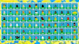 КАК получить ВСЕ 73 УТКИ! Stacked, Crash Out, Obsidian, Evil... - Roblox - Find the Ducks 3!