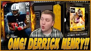 OMG! WE GOT DERRICK HENRY!! | ULTIMATE TICKET PACKS!! | MUT 17 PACK OPENING