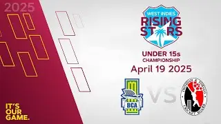 🔴 LIVE Barbados v Trinidad & Tobago | CWI Rising Stars Boy's U15 50 Over Championships 2025