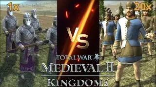 Can 1 Greek Flamethrower Beat 20 Peasants?
