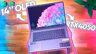 Esse note tem uma TELA OLED de 14