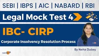 IBC - Corporate Insolvency Resolution Process | Important Questions from IBC- CIRP | By Neha Mam