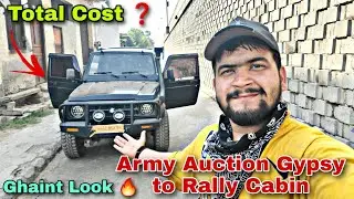 What is the cost of Modifying Army Auction Gypsy to Rally Gypsy❓ Full Details 🔥
