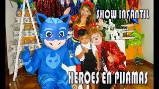 SHOW DE HEROES EN PIJAMAS  - SHOW DE PAYASOS PARA NI&Ntilde;OS - EVENTOS KALUKI PERU