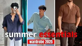 summer wardrobe essentials men 2025 (in hindi)