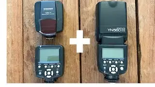 Wie verbinde ich den Yongnuo YN560TX mit dem Systemblitz YN560