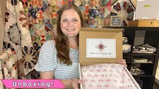Unbox the Open Gate Quilt Subscription Box with me! September 2023