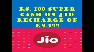 How to recharge Jio Rs.399 Plan in just Rs.269