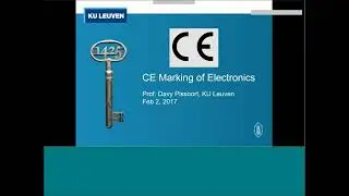 CE marking of electronic products