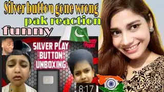 SILVER BUTTON UNBOXING GONE WRONG REACTION -|SHONTY POPLU||HARSH BENIWAL