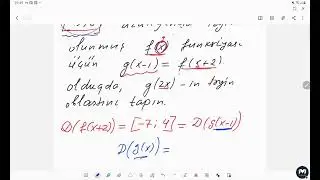 Əlavə dərs |Funksiyalar və qrafiklər-2 | Siracəddin Quluzadə