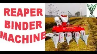 Reaper Binder Machine in India Price | KRISHITOOL | 9641377575