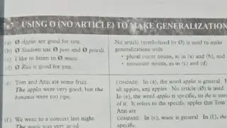 Chapter 7 - 7 Using Symbol No Article To Make Generalizations: Basic English Grammar - Betty S. Azar