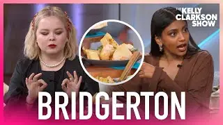 Kelly Clarkson Treats 'Bridgerton' Stars Nicola Coughlan & Charithra Chandran To Mexican Feast