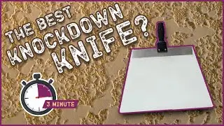 The Best Knockdown Texture Knife- 3 minute video