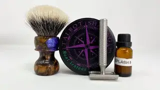 A Shave from LA PT 1 | Talbot Shaving 'Mont Vetoux' |  Karve CB Stainless | Declaration Grooming B8