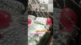 First night bedroom decoration.m.9855408534#viral #flowers #song #youtubeshorts #bedroomdecor