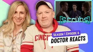 Doctor Reacts To Scrubs S1 Episode 6: My Bad TOO #doctorreacts