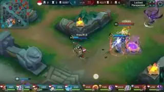 Mobile legends Brunei (moskov) penta kill