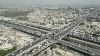 فريق متخصص يتابع موقعيا مشروع تصميم وتنفيذ وتطوير تقاطعي الشالجية والطوبجي