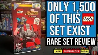 RARE LEGO SDCC Ant-Man and the Wasp Set Review (Only 1,500 EVER MADE!)