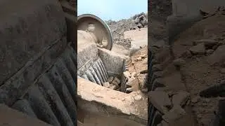 Man Tries to Break a Giant Stuck Rock with a Hammer 😱