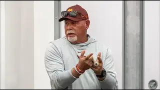 FB: Bruce Arians talks to the team